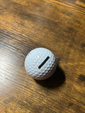 golf ball with skytrak spin strips