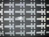 one tab 4 dot pattern for foresight club data golf sims. 