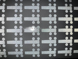one tab 4 dot pattern of reflective dots for the 4 dots of foresight club data package. 