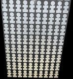 Autism Awareness Puzzle Piece dots for Foresight GC2 with HMT, GC3, Hawk, GCQuad, GCQuad MAX, or BLP club data dots 10000 pack